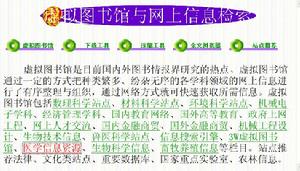 虚拟图书馆与网上信息检索 虚拟图书馆与网上信息检索