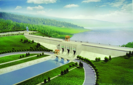 南水北调中线工程渠首——南阳淅川 南水北调中线工程渠首——南阳淅川