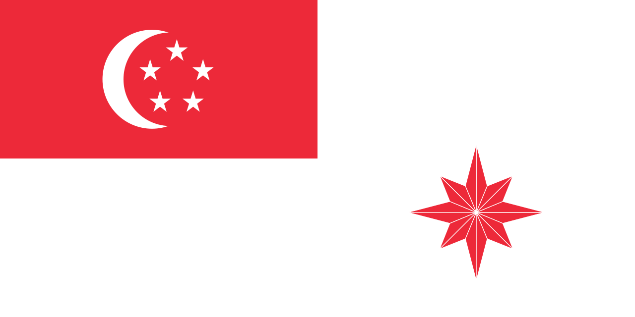 新加坡海军军旗 新加坡海军军旗