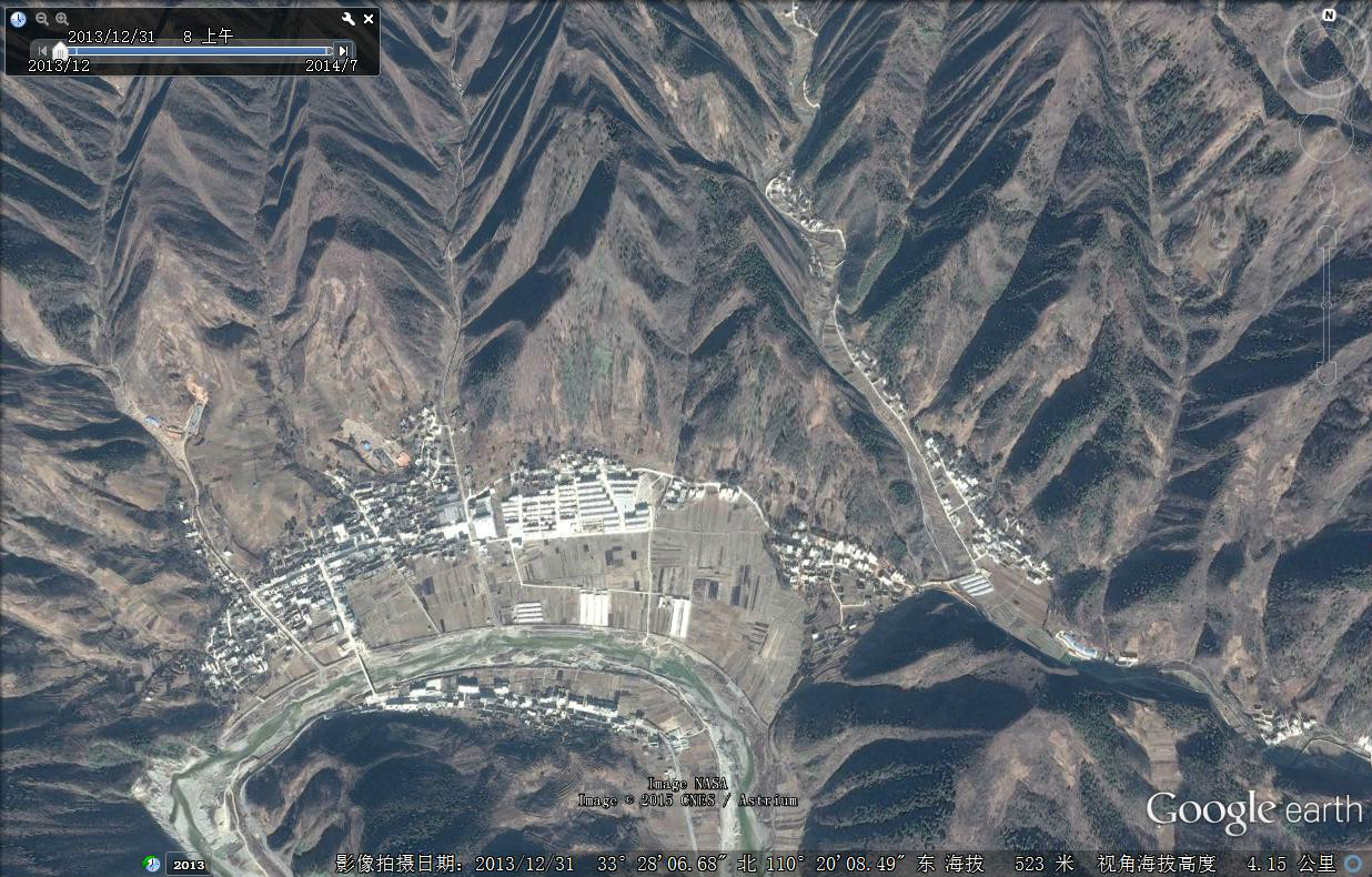 土门镇卫星地图 土门镇卫星地图