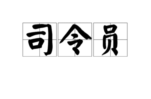 司令员