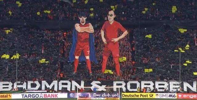 罗本,里贝里TIFO 罗本,里贝里TIFO