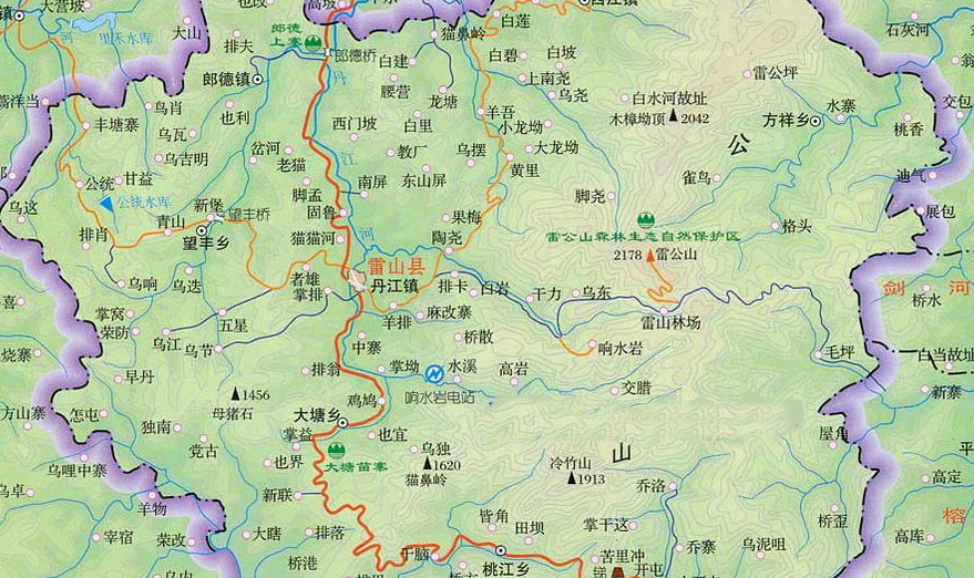 丹江镇地图 丹江镇地图