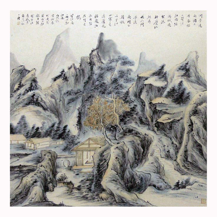 古松感兴 古松感兴
