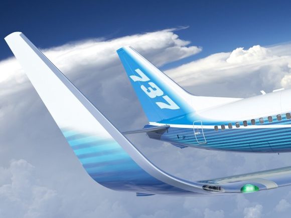 波音737的融合式小翼 波音737的融合式小翼