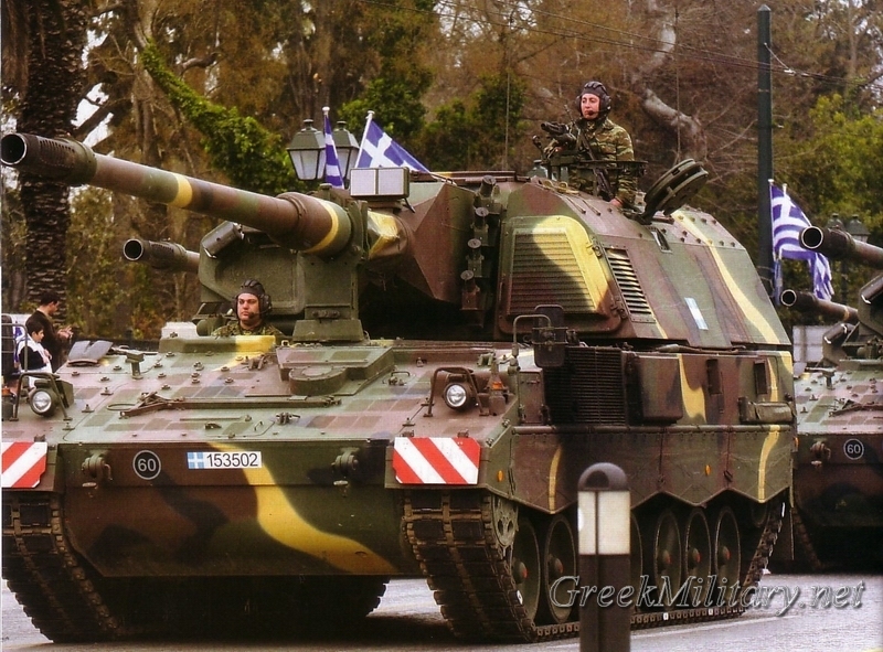希腊陆军的PzH-2000 希腊陆军的PzH-2000