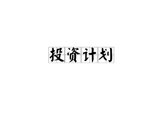 投资计画