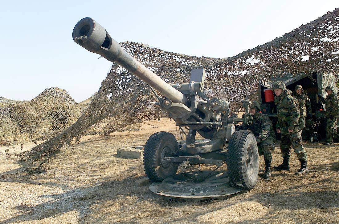 M119A1式105毫米榴弹炮 M119A1式105毫米榴弹炮