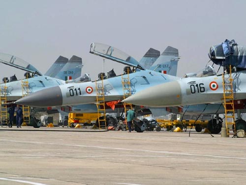印度空军的苏-30MKI 印度空军的苏-30MKI