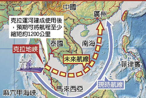 克拉地峡运河