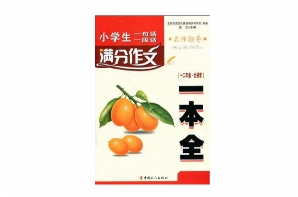 小学生一句话一段话满分作文一本全