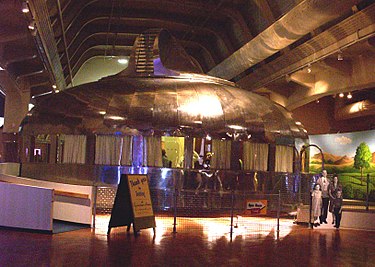 Dymaxion house 安装在Heery Fod 博物馆 Dymaxion house 安装在Heery Fod 博物馆