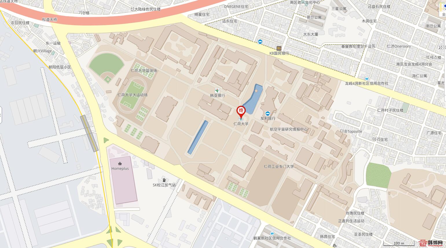 仁荷大学校园图 仁荷大学校园图