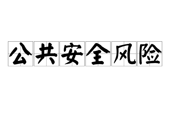 公共安全风险