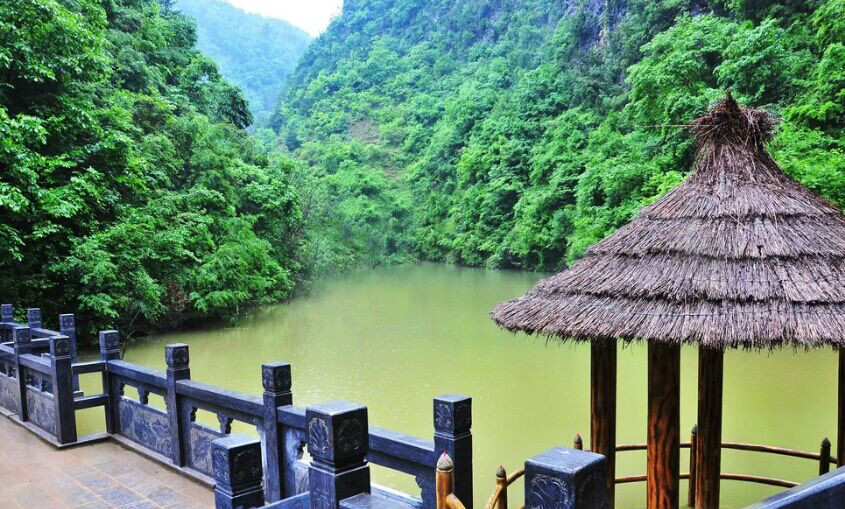 金丝峡丹鱼湖 金丝峡丹鱼湖