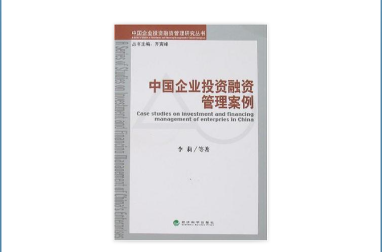 中国企业投资融资管理案例