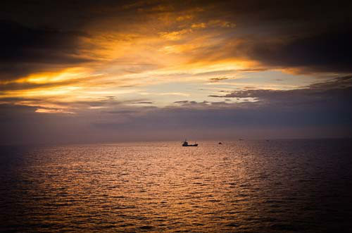 丹江夕下 丹江夕下