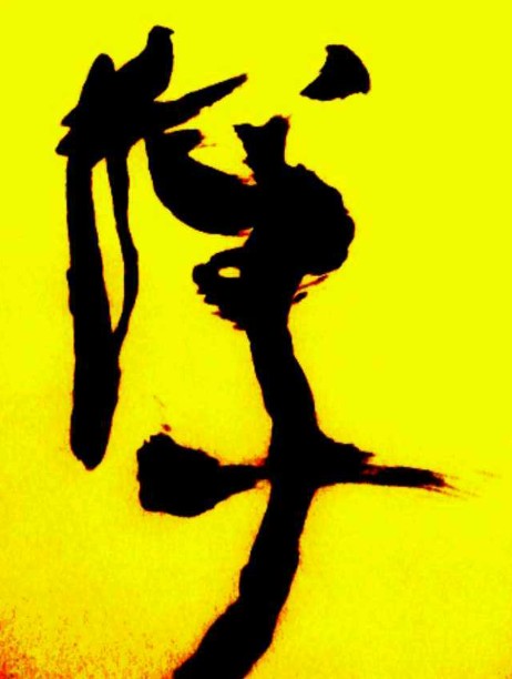禅,李璜之(本觉上人)右脚书法 禅,李璜之(本觉上人)右脚书法