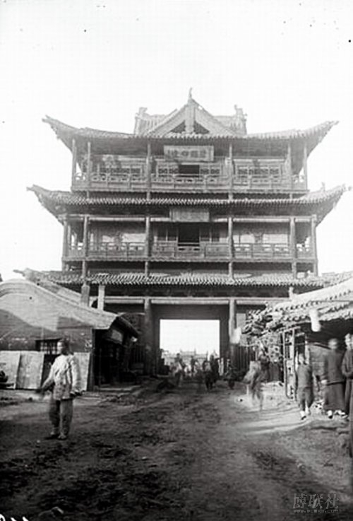 法国汉学家沙畹1907年10月拍摄 法国汉学家沙畹1907年10月拍摄