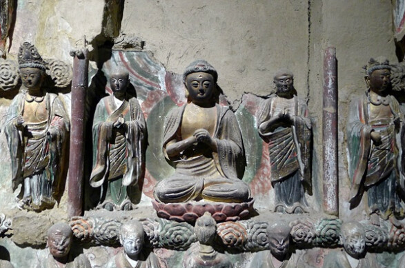 水陆庵(蓝天的一处寺庙) 水陆庵(蓝天的一处寺庙)