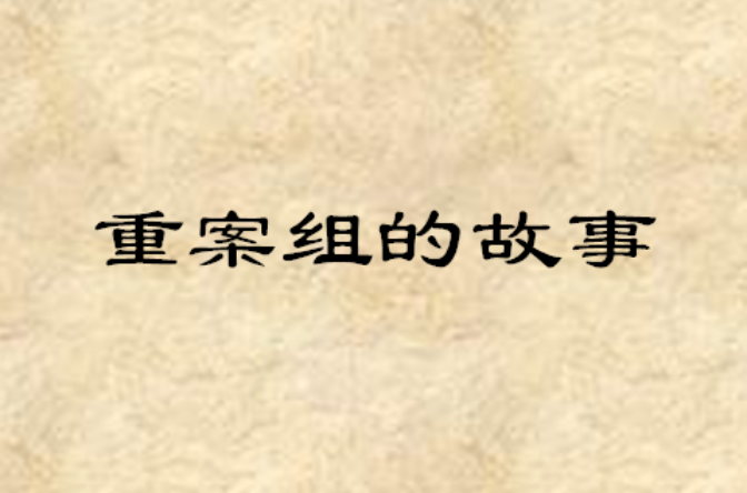 重案组的故事
