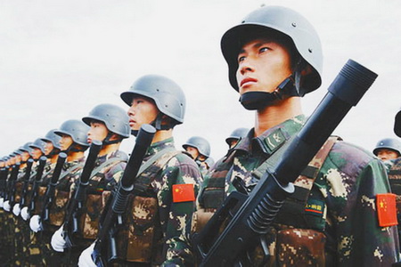 参加阅兵的响箭特种部队 参加阅兵的响箭特种部队