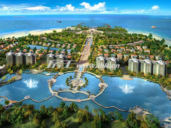 恆大金碧天下全景规划效果图 恆大金碧天下全景规划效果图