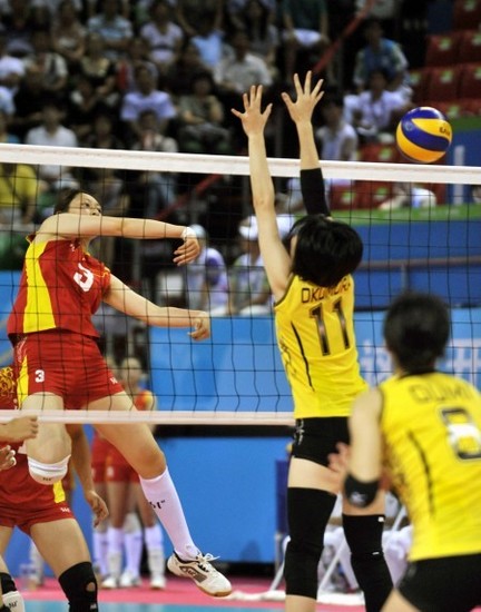 大运中国女排3-1胜日本2 大运中国女排3-1胜日本2
