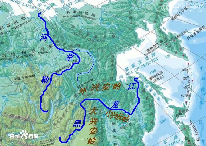 通古斯语族分布图