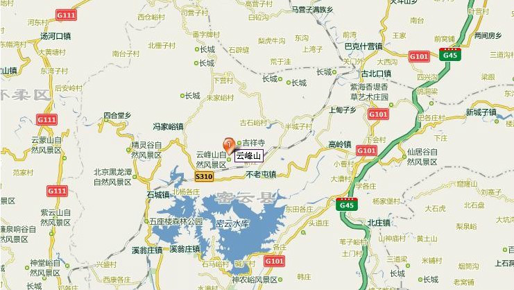 雅安市荥经县云峰山景区