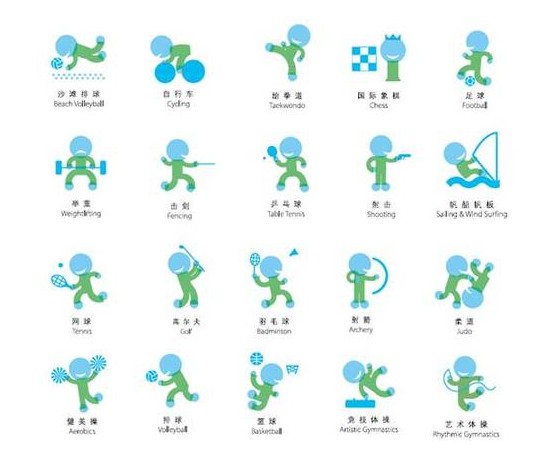 2011深圳第26界世界大运会体育图示 2011深圳第26界世界大运会体育图示