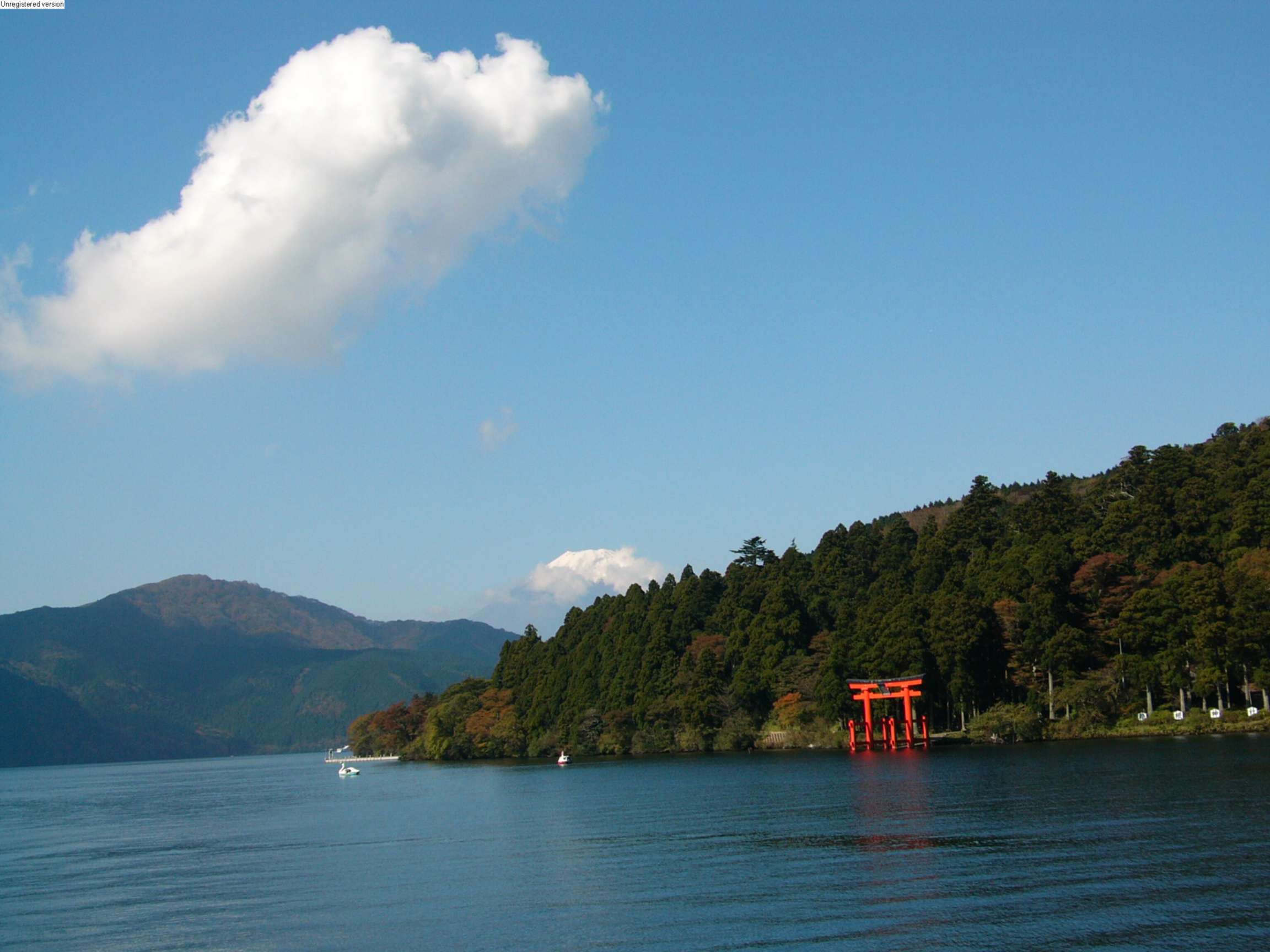 芦之湖 芦之湖