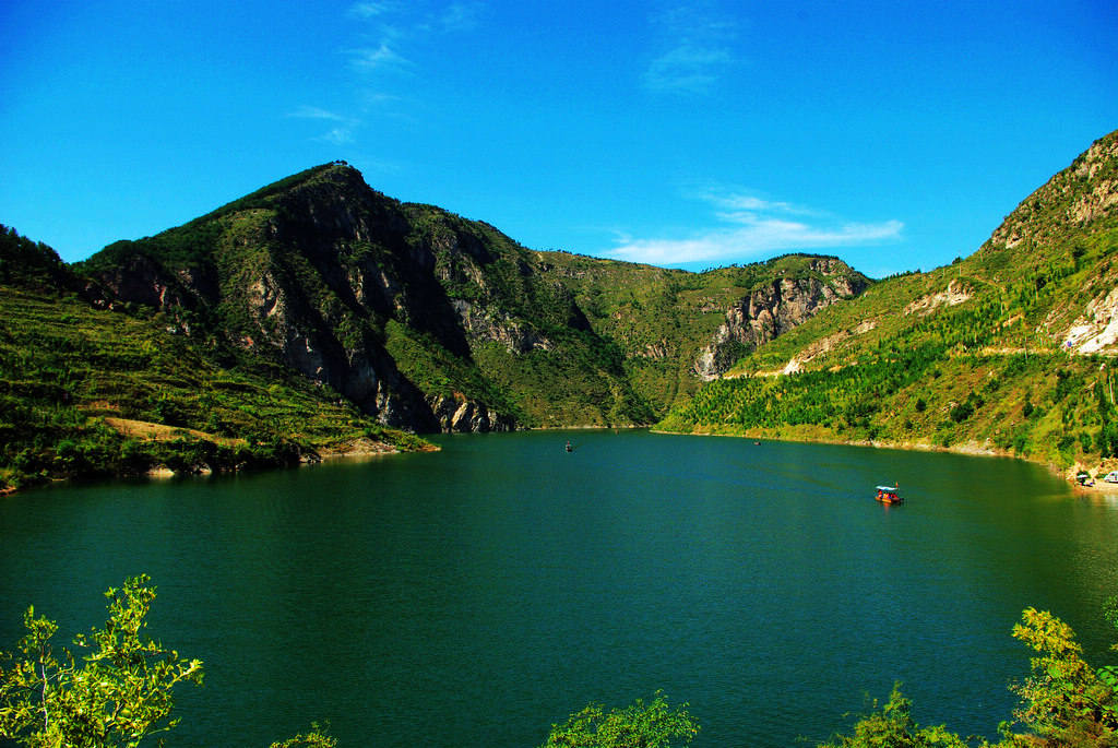 商州仙娥湖风景 商州仙娥湖风景