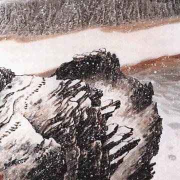 天门积雪 天门积雪
