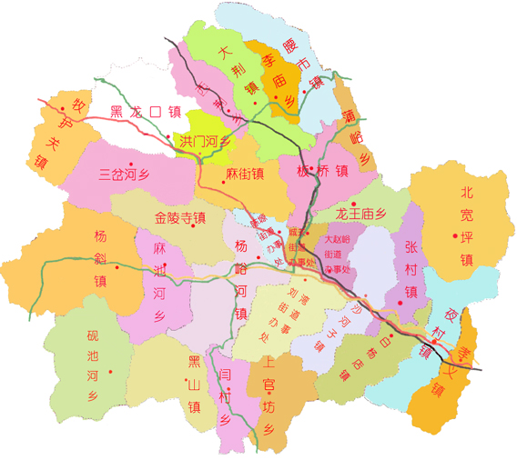 商州区行政区划图 商州区行政区划图