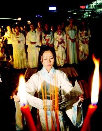民间拜月 民间拜月
