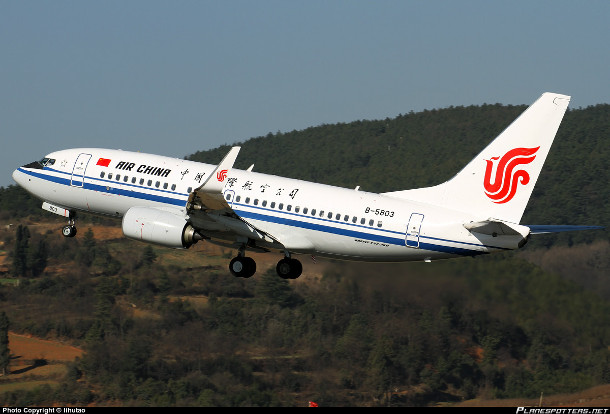 国航波音737-700客机 国航波音737-700客机