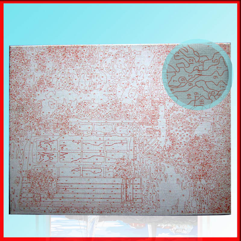 编码油画布 编码油画布