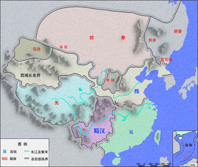 三国地图 三国地图