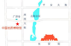 中国地质博物馆地图 中国地质博物馆地图