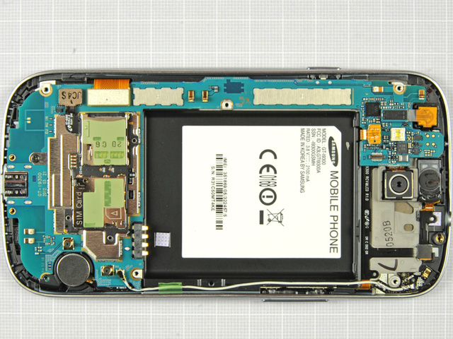 三星Galaxy S III 真机拆解图