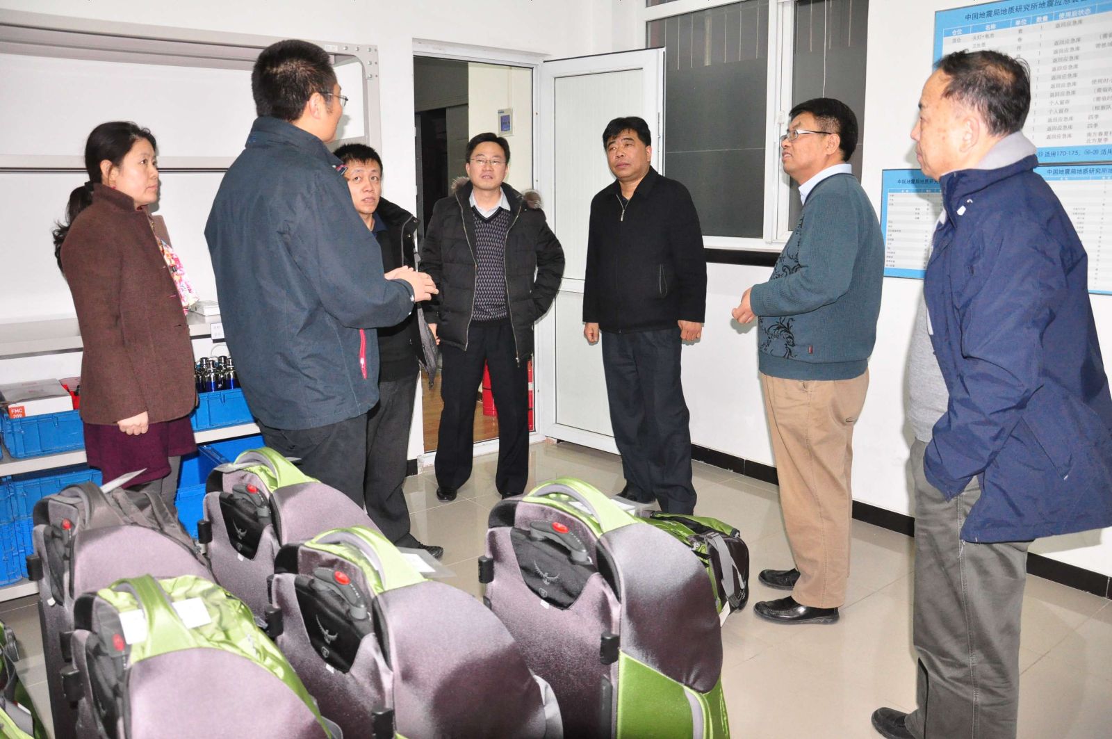 中国地震局震灾应急救援司到地质所调研工作 中国地震局震灾应急救援司到地质所调研工作