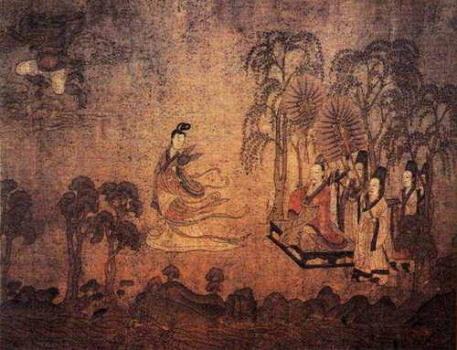 东晋·顾恺之《洛神赋图》 东晋·顾恺之《洛神赋图》