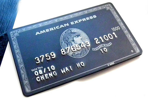 美国运通百夫长黑金卡 美国运通百夫长黑金卡