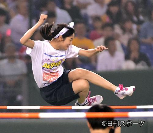 中野「よっしゃああ」走り高跳び1位に歓喜 中野「よっしゃああ」走り高跳び1位に歓喜