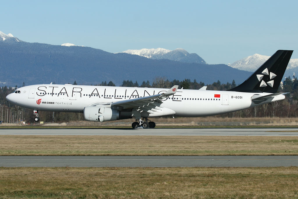 国航A330-200(星空联盟涂装)客机 国航A330-200(星空联盟涂装)客机