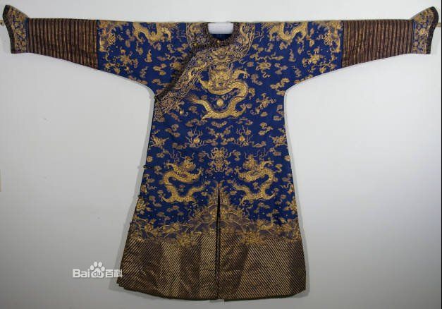 清代蟒袍 清代蟒袍
