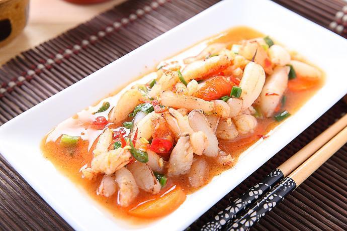 鲜菇炒蟹肉