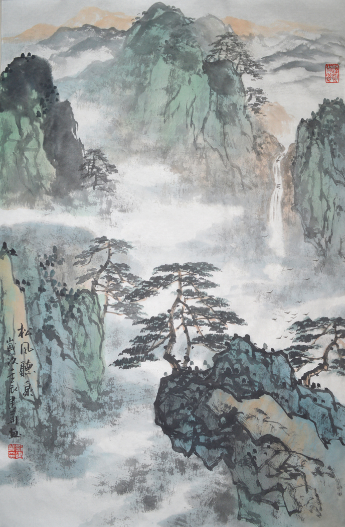 刘建华中国画作品欣赏 刘建华中国画作品欣赏