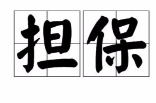 担保(汉语词语)